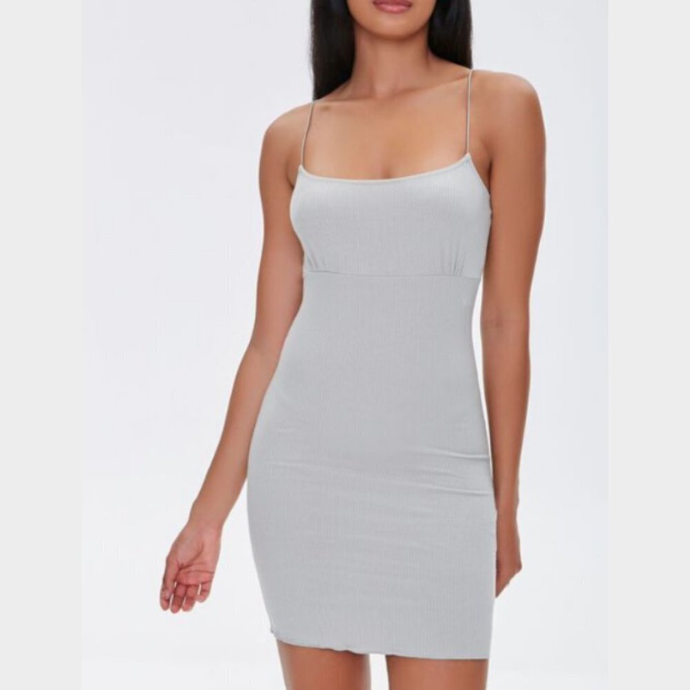 Forever 21 Women's Knit Bodycon Mini Cami Dress
